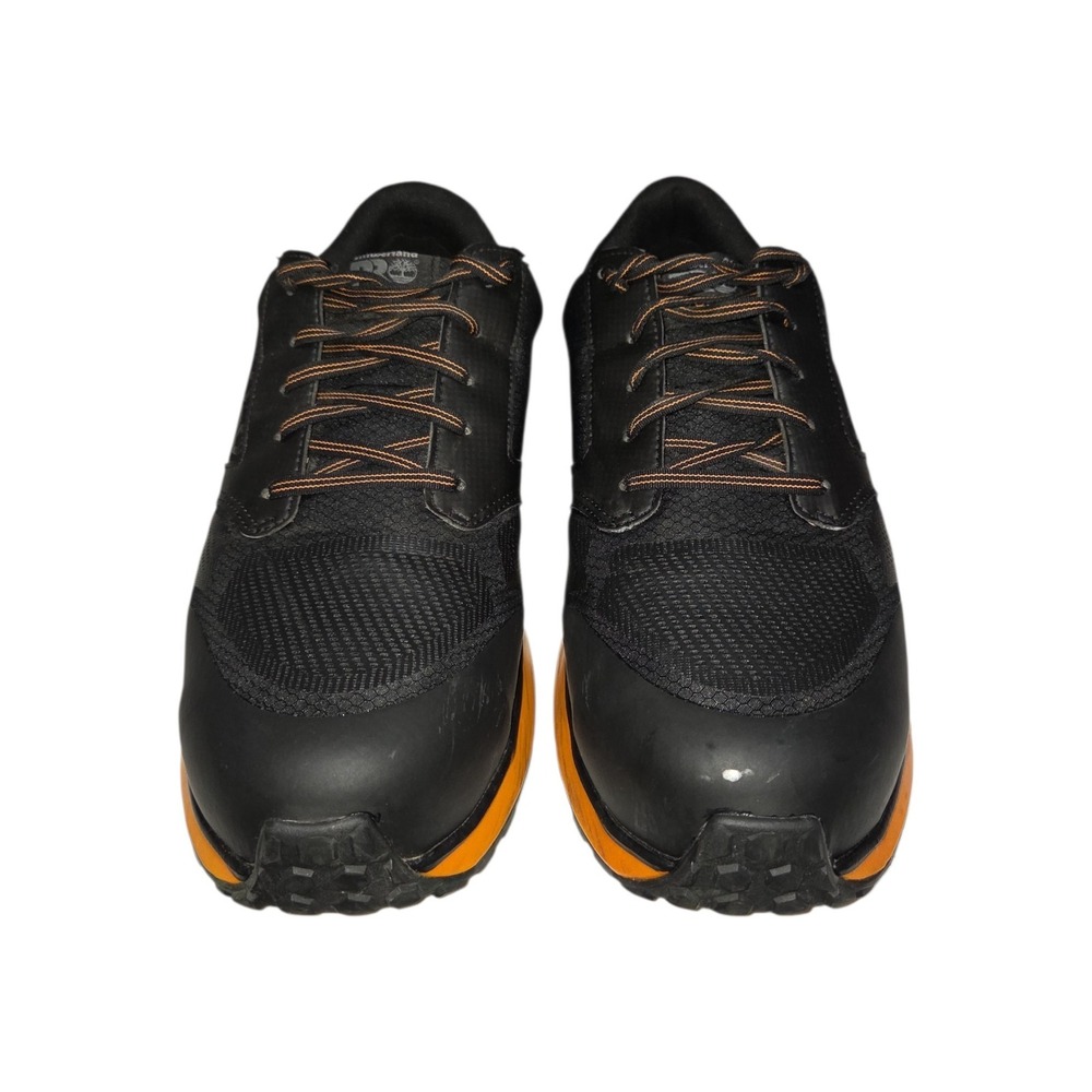 Timberland PRO Work Shoes Mens 12W Black Reaxion Composite Toe A2123 Low Top